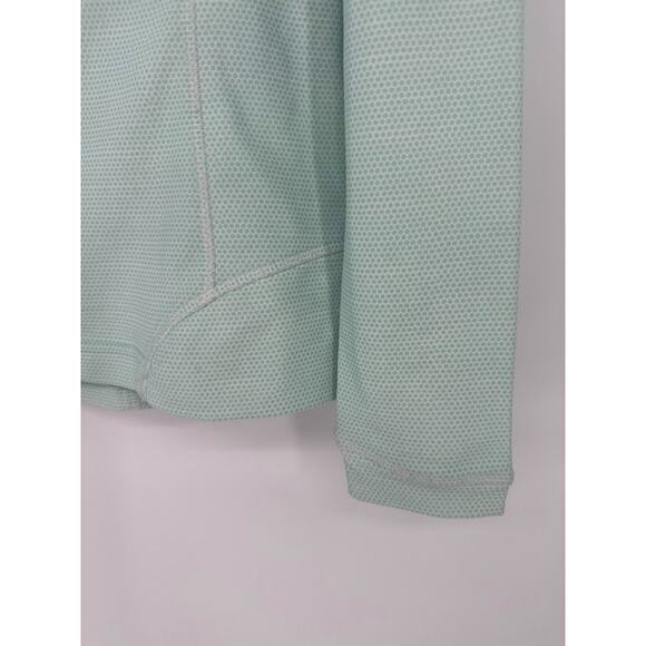 Peter Millar Pullover Women Small Green 1/4 Zip Wicking UPF 50 Golf IDI Gazeley - Picture 3 of 8